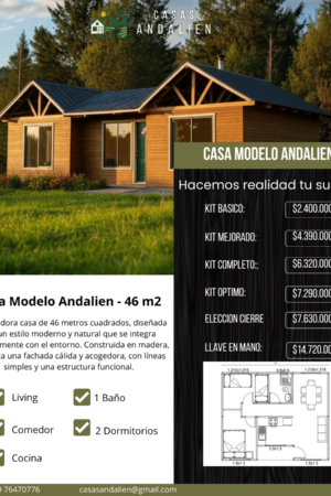 Modelo Andalien 46 m2